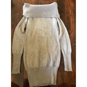 Gray Sweater Dress